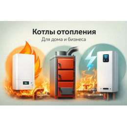 Котлы отопления для дома и бизнеса в Тюмени